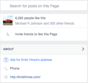 facebook služby aktualizované o tab