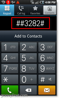 zadajte ## 3282 #, kde budete potrebovať svoj msl kód