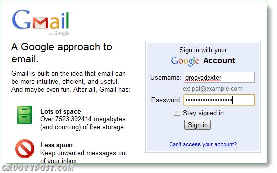 Gmail prístup k e-mailovému prihláseniu