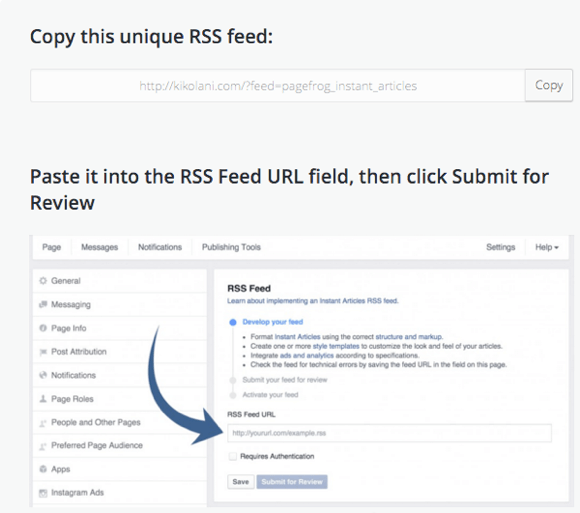 RSS feed pre okamžité články