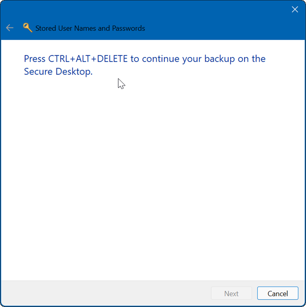 použite správcu poverení v systéme Windows 11