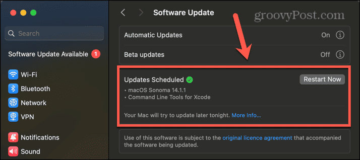 Mac dostupné aktualizácie