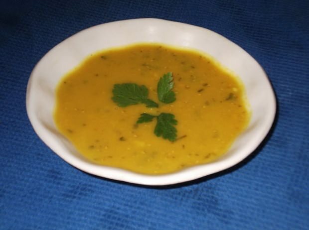 recept na šošovicovú polievku žltú