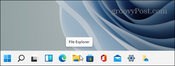 Ikona Prieskumníka súborov Panel úloh systému Windows 11