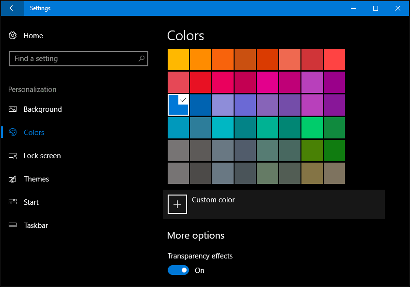 Tvorcovia systému Windows 10 aktualizujú farby