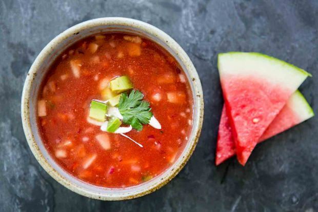 ako pripraviť melónovú polievku