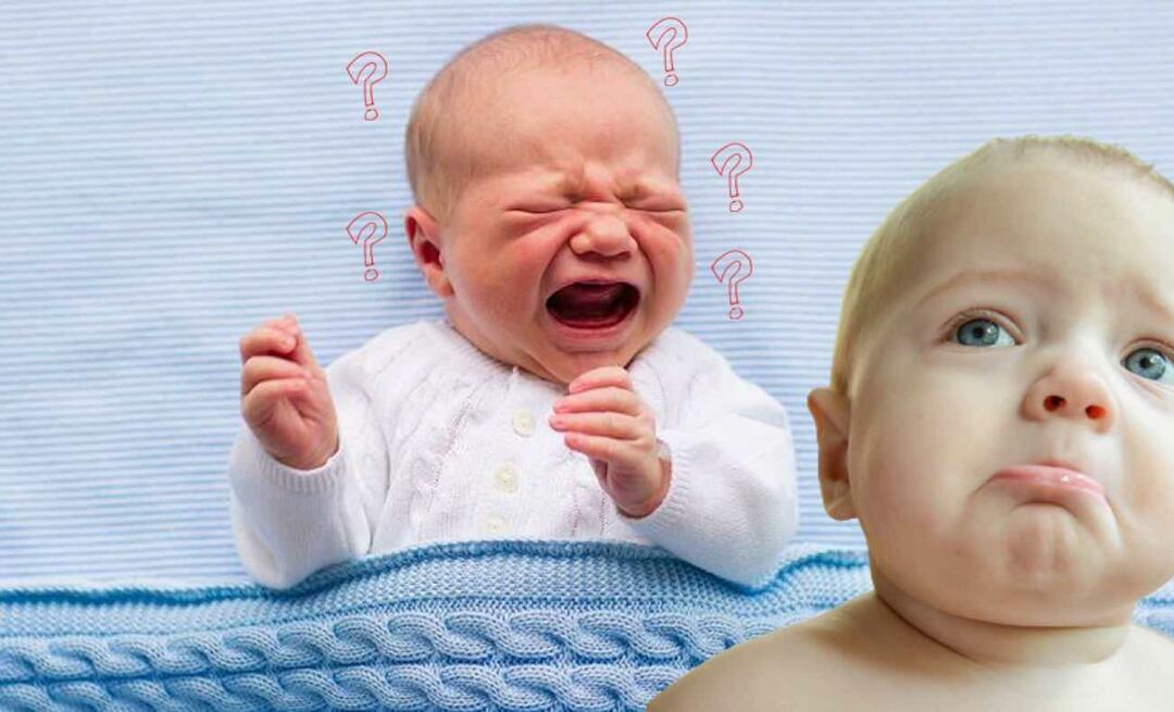 Prečo bábätká plačú? Čo hovoria bábätká plačom? 5 štýlov plaču bábätiek