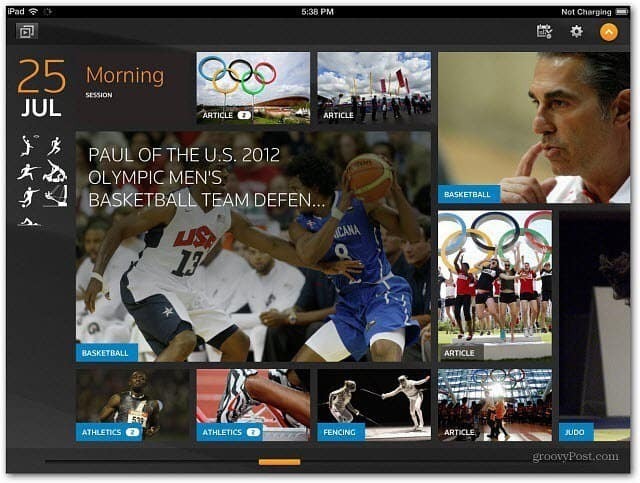 Aplikácia Reuters iPad