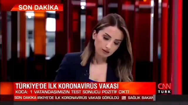 Reportérka CNN Türk Duygu Kaya chytila ​​koronavírus!
