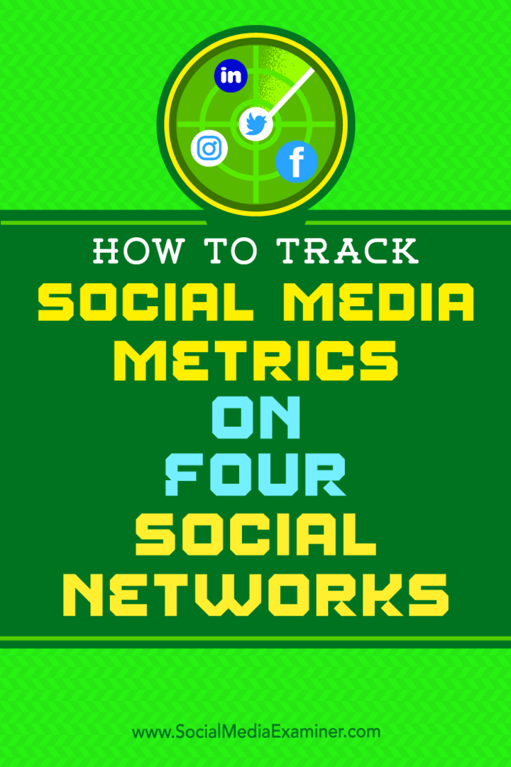 Ako sledovať metriky sociálnych médií na štyroch sociálnych sieťach: prieskumník sociálnych médií