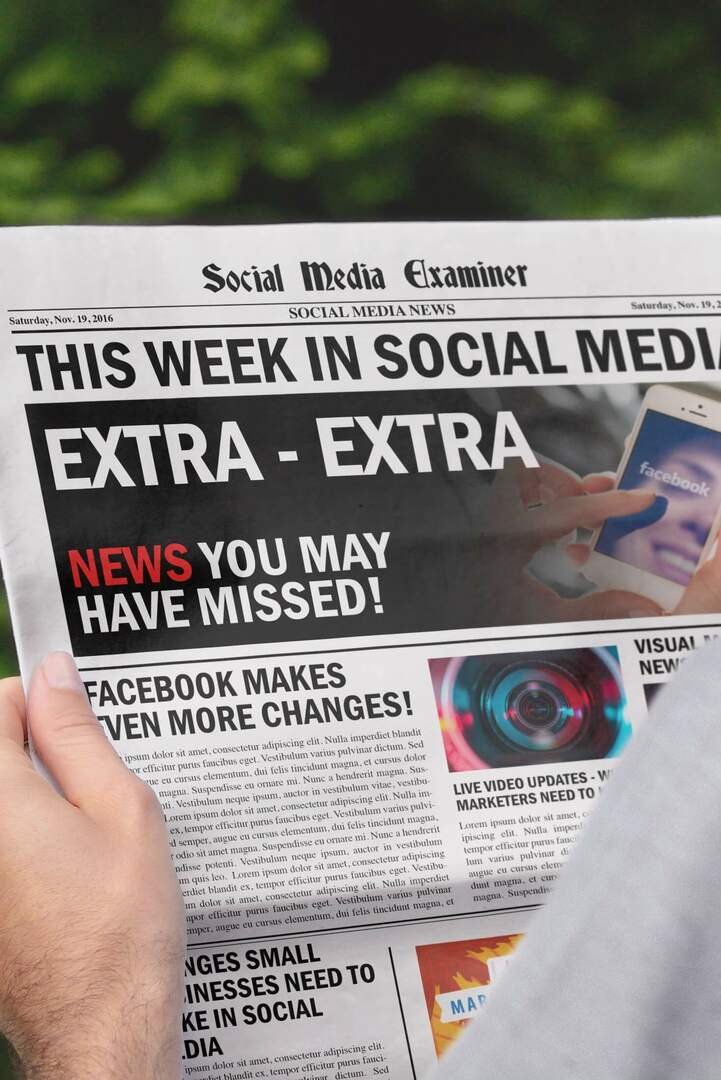 Facebook opravuje príliš hlásené údaje o organickom zásahu: Tento týždeň v sociálnych sieťach: Examiner v sociálnych sieťach