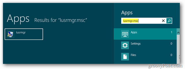 Windows 8: Povolenie vstavaného účtu správcu