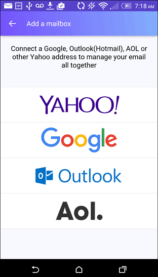 Aplikácia Yahoo