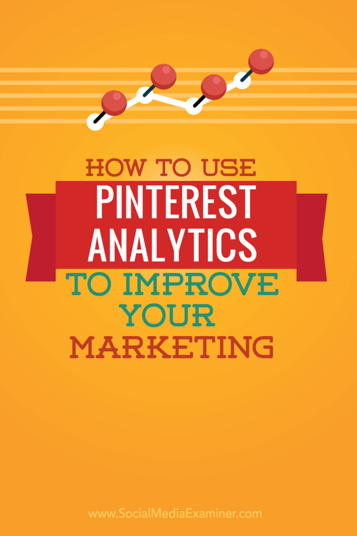 Ako používať službu Pinterest Analytics na vylepšenie marketingu: prieskumník sociálnych médií