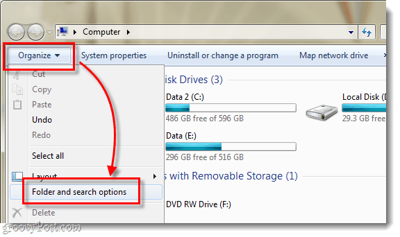 Ako zobraziť skryté súbory a priečinky v systéme Windows 7