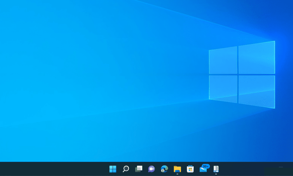 Funkcia hlavného panela Windows 11