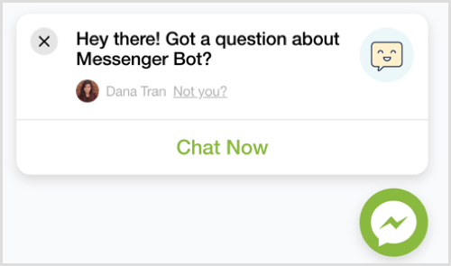 ChatFuel Messenger chat doplnok prispôsobiť