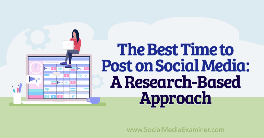 Najlepší čas na uverejňovanie príspevkov na sociálnych sieťach: Prístup založený na výskume: Skúmateľ sociálnych médií