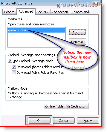 Pridajte poštovú schránku do programu Outlook 2007:: groovyPost.com