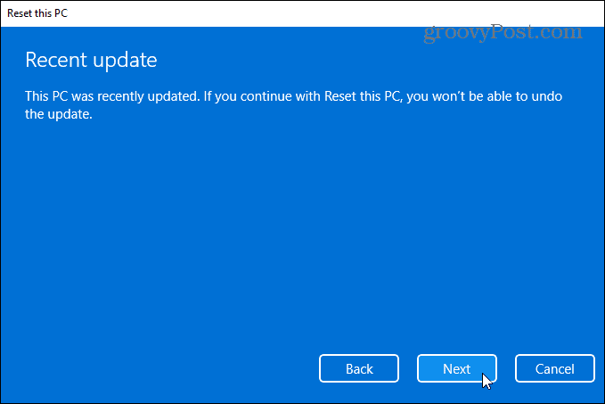 posledná aktualizácia Windows 11
