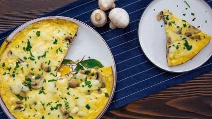 Ako urobiť hubovú omeletu? Praktický a chutný recept na hubovú omeletu na sahur