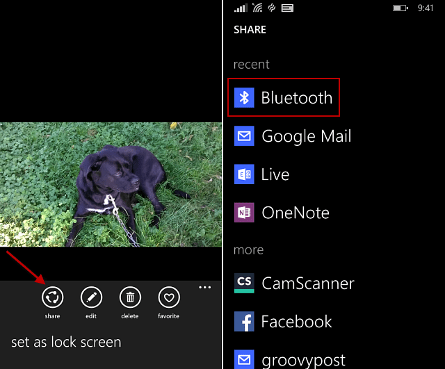 Windows Phone 8.1 Tip: Zdieľajte súbory cez Bluetooth