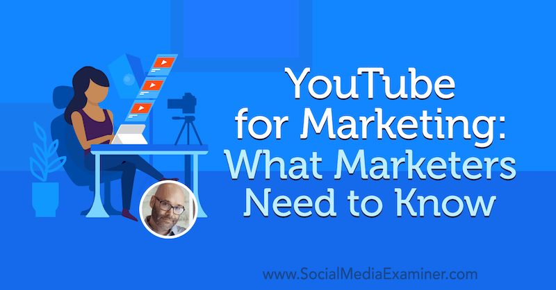 YouTube pre marketing: Čo musia marketingoví pracovníci vedieť vďaka predstavám Nicka Nimmina v podcastu Marketing sociálnych médií.