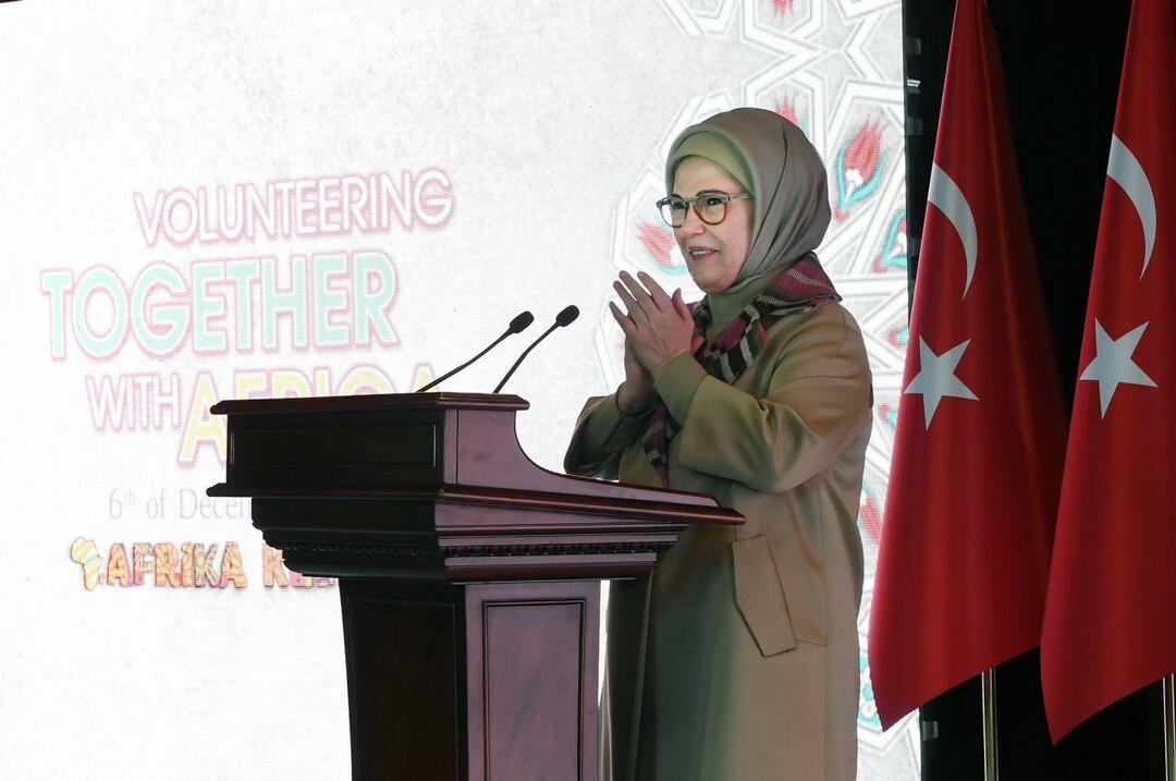 Emine Erdogan vystúpila s prejavom v programe združenia African House Association