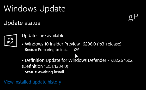Spoločnosť Microsoft vydáva Windows 10 Preview Build 16296 pre PC