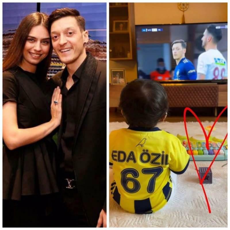 Mesut Özil zdieľal sviatočnú pózu so svojou dcérou, ktorú nazýva „moja malá princezná“!