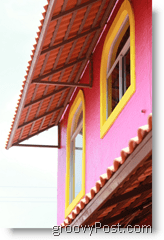 Ružový dom Mazatlan v Mexiku