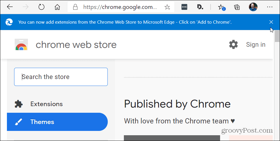 Motívy internetového obchodu Chrome