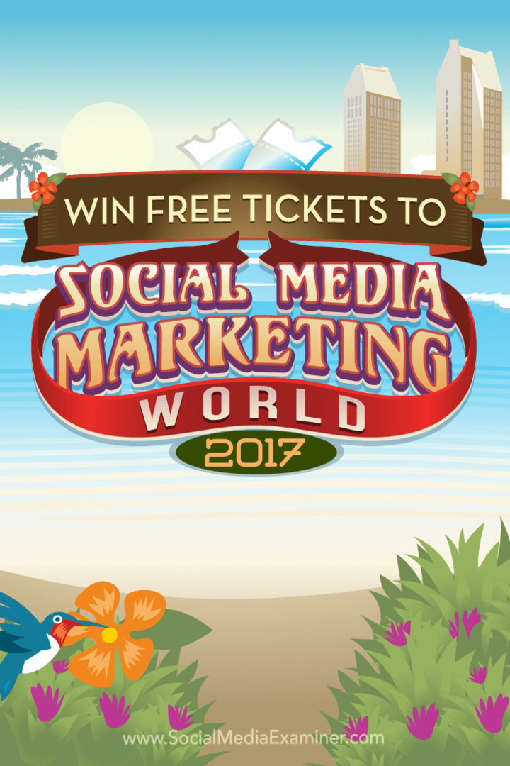 Vyhrajte vstupenky na svet sociálnych médií Marketing 2017: prieskumník sociálnych médií