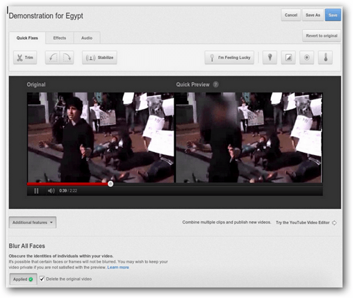 YouTube umožňuje rozmazanie tváre vo videách: ako to povoliť