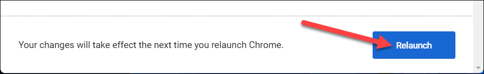 Tlačidlo opätovného spustenia prehliadača Chrome