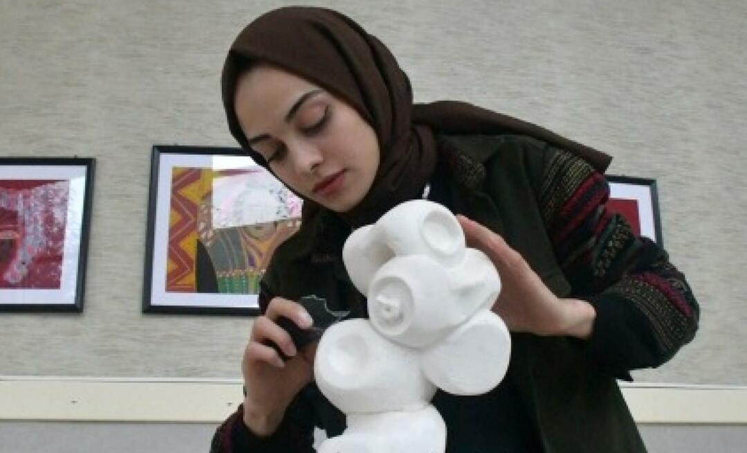 Cena ministerstva kultúry Emine Erdağ, ktorá svoju cestu začala maľbou a pokračovala sochárstvom!