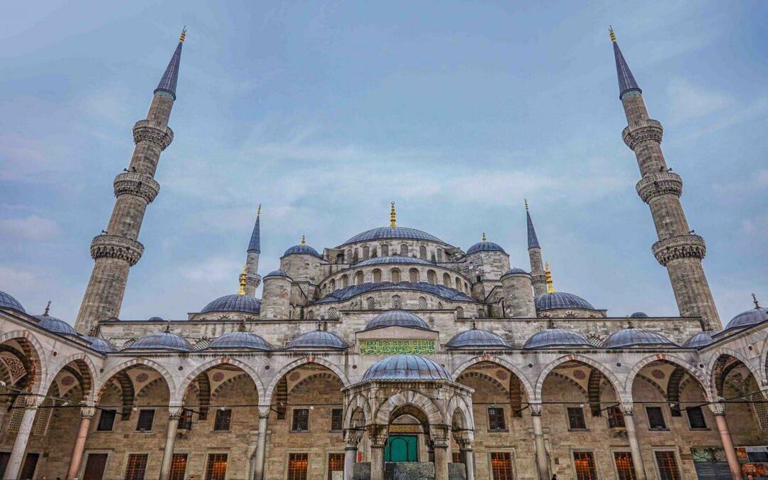 História Modrej mešity