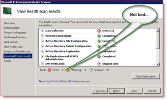 Vydané Microsoft IT Environment Environment Scanner