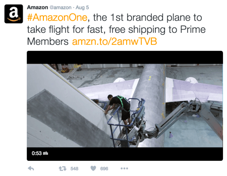 odkaz na značku Amazon