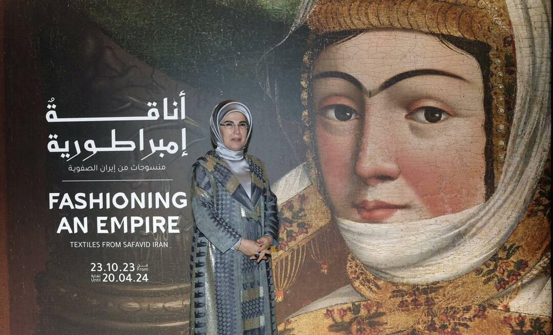 Návšteva prvej dámy Erdoğanovej v Katarskom múzeu islamského umenia! 