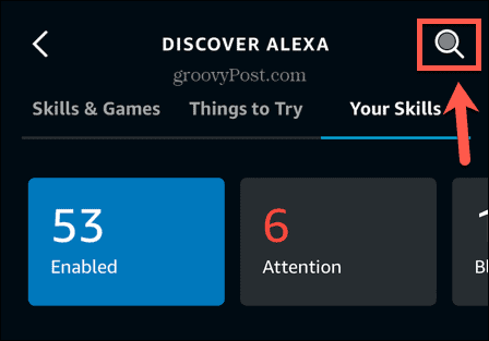 Alexa vyhľadávacie schopnosti