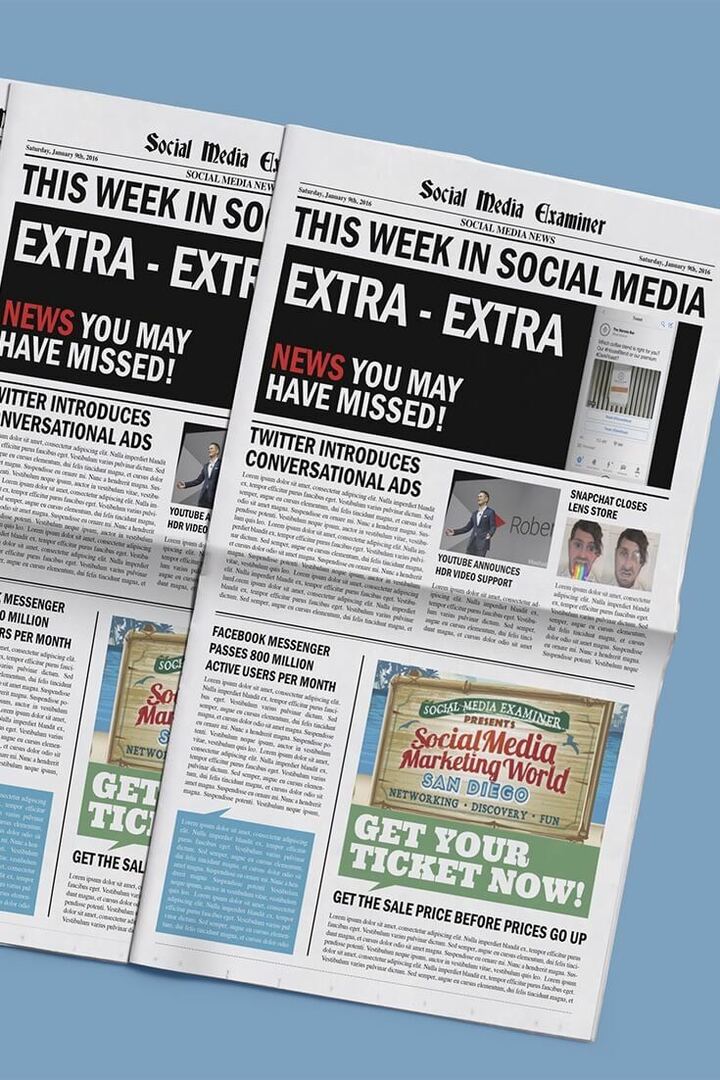Twitter uvádza na trh konverzačné reklamy: Tento týždeň v sociálnych médiách: Vyšetrovateľ v sociálnych sieťach