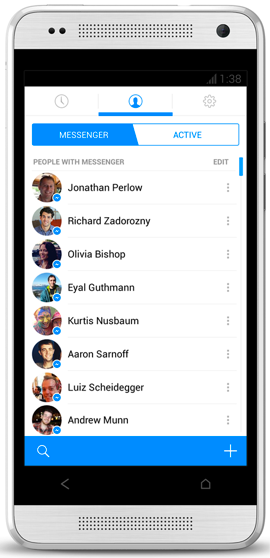 skúsenosti s facebook messenger pre Android
