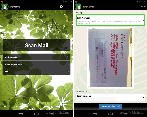 Ako zastaviť nevyžiadanú poštu pomocou aplikácie PaperKarma Mobile