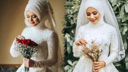 2021 modelov svadobných šiat hidžáb Najkrajšie modely svadobných šiat hidžáb