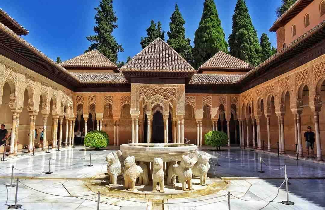 Vlastnosti paláca Alhambra