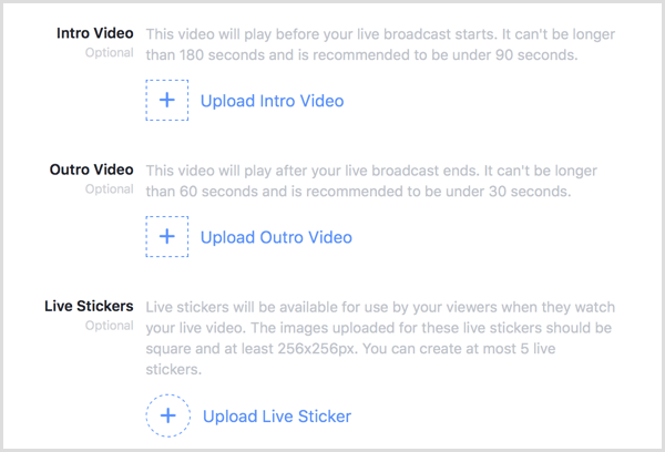 Úvodné video služby Facebook Live Creative Kit