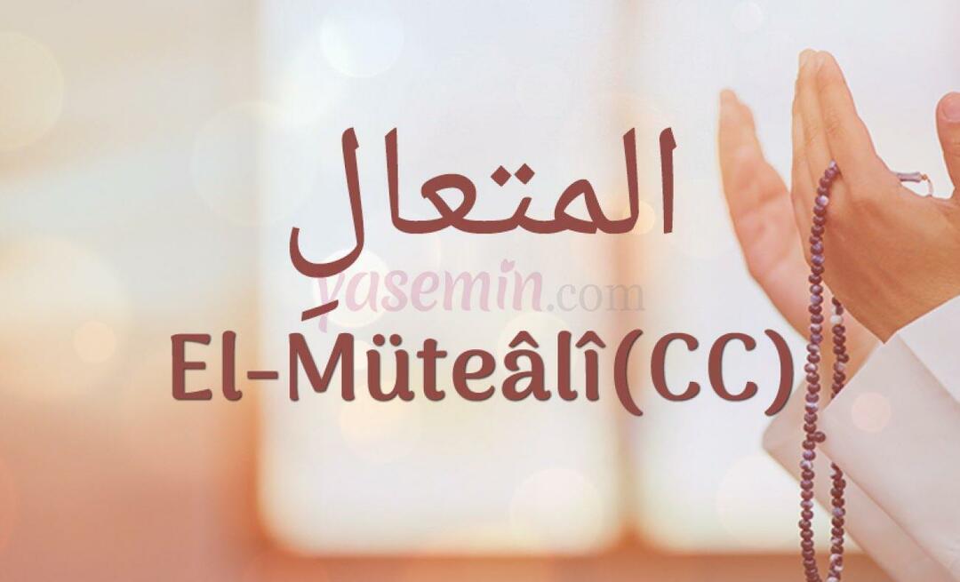 Čo znamená al-Mutaali (c.c)? Aké sú prednosti al-Mutaali (c.c)?