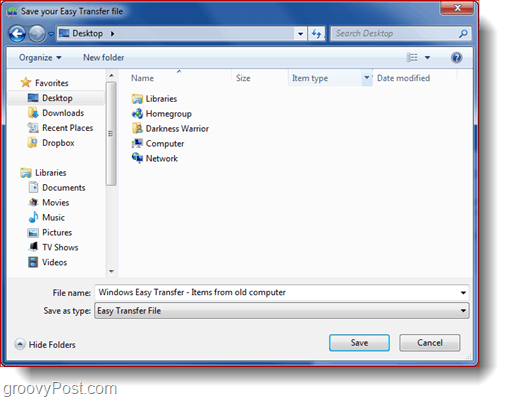 Windows 7 Easy Transfer Tool - Stručný sprievodca