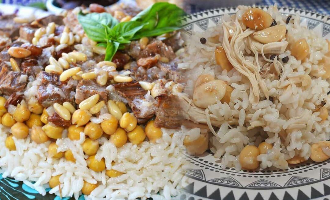 Ako urobiť Divrigi pilaf? Sivasov známy recept na divriği pilaf